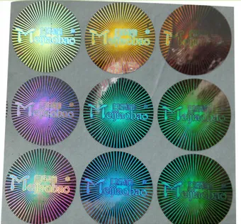 custom made secure lenticular hologram foil seals for bottle