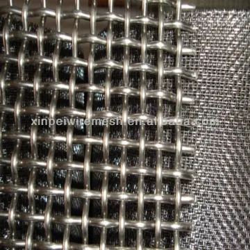 Galvanized 6mm, 8mm Opening Crimped Wire Mesh/stainless steel crimped wire mesh Factory