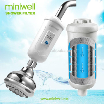 Chlorine water Filter similar as KDF shower filter 3 stages filtration system, removing chlorine for housing