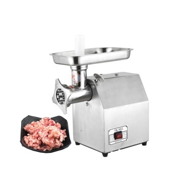 Kommerzielle kleine Fleischgitter -Schleifmaschine zum Hacken von frischem Fleisch in Italien
