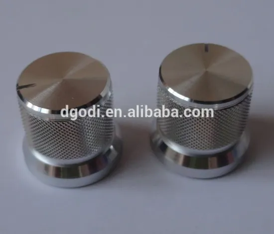 custom audio volume control knob and rotary switch knob