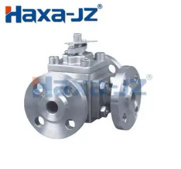 Three ways ball valve