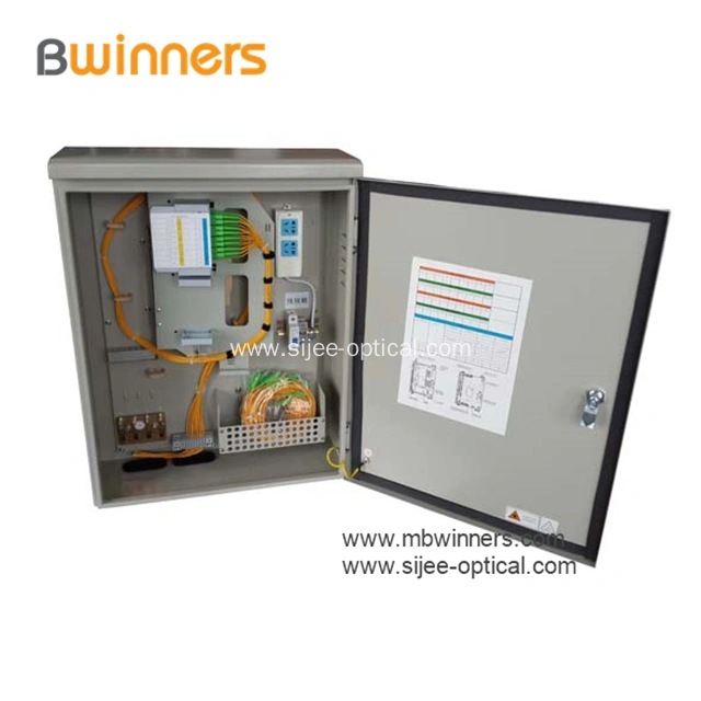Outdoor Ftth Splitter Fiber Distribution Cabinet 48 Cores China Manufacturer