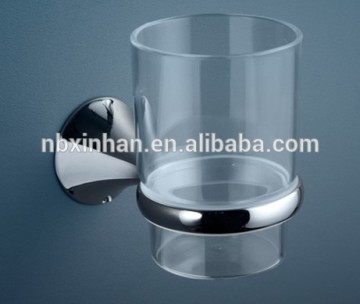 Elegant stylish,bathroom accessories wall fitting brass tumbler holder,chrome plating