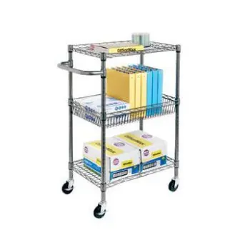 NSF Adjustable Chrome Trolley