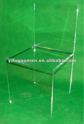 Acrylic Plexiglass Lucite Chair Easy to Assemble