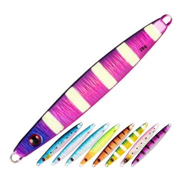 Jig logam menegak memimpin air masin - umpan buatan 14g hingga 40g untuk memancing bot