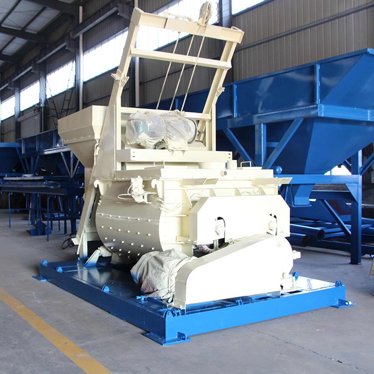 High speed JS concrete mixer machine with 500l