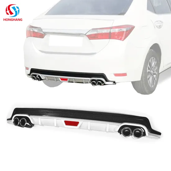 Universal Rear Bumper Diffuser Lip for Toyota Corolla Altis 2021+