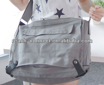2013 new fashionista leisure cancas bag