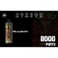 Energía 8000 Puff Vape desechable 5%NIC