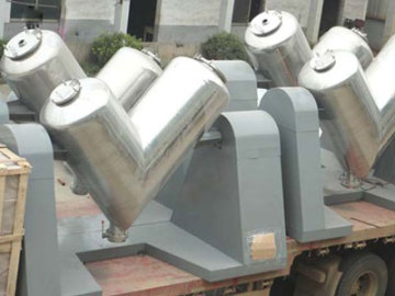Secco in polvere ad alta efficiente V Miscelatore industriale