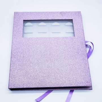 Custom Packaging Solutions: 16 Pairs Lash Book, Sample Display Eyelashes Box & Lash Book Packaging