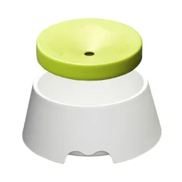 2in1 Anti Spill  Dust Pet Slowing Bowl