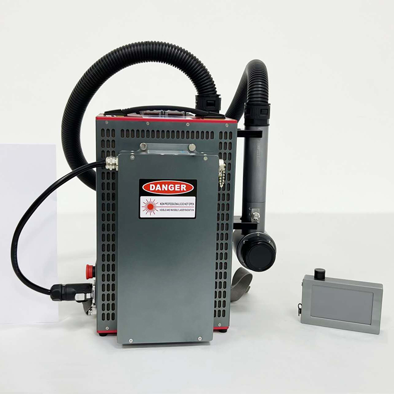 50W Air Cooling Backpack Pulsed Laser Cleaner