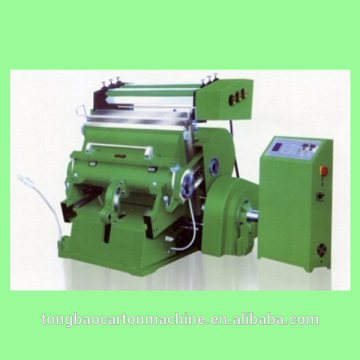 Manual die cutter and creaser machine for good carton box