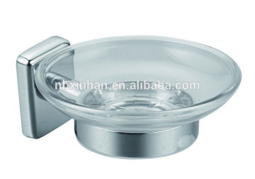 wall fitting bathroom chrome plating accessories metal soap dish holder