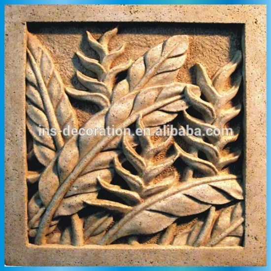 Sandstone sculpture wall decor