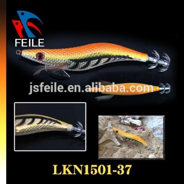 Hot-selling luminous Squid jig lure with high quality glue