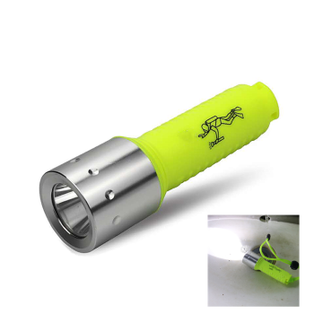 Powerful IP8 Diving Torch with 3 Modes - 18650 Battery & Wristband