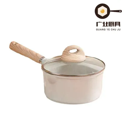 Light Sand Wood Scent Milk Boiling Pot