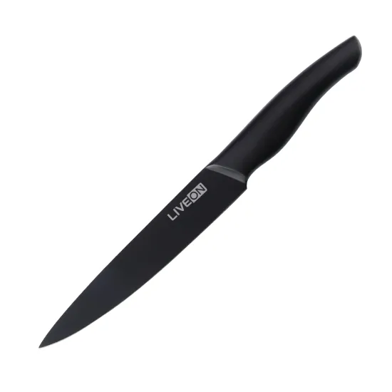 8'' Black Oxide Kitchen Slicing Knife