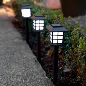 Outdoor Garden Solar Light by Solar Power LED Yard Lawn Light Party Path Outdoor Spotlight