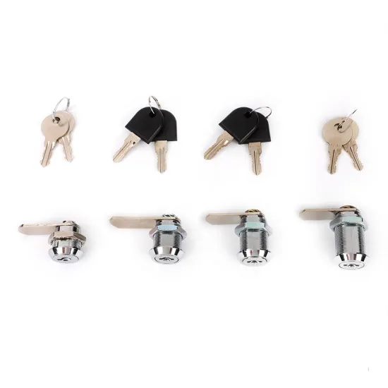 High security cam cylinder locker key for cabinet