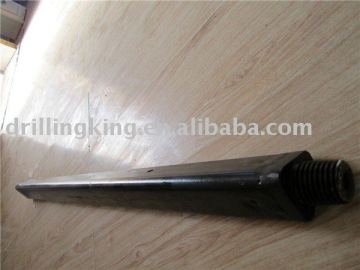 Three angle drill rod