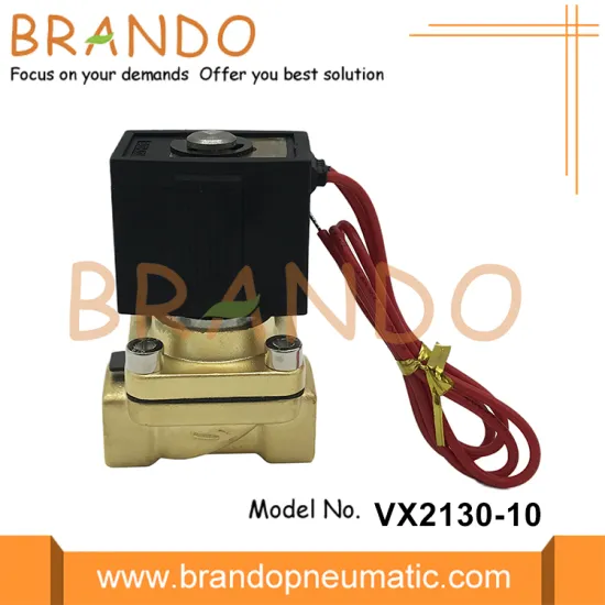 VX2130-10 Brass Solenoid Valve 3/8'' AC220V AC110V DC24V