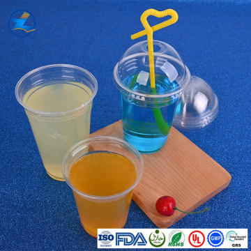 Disposable Biodegradable Logo Kustomisasi PLA Clear Cup