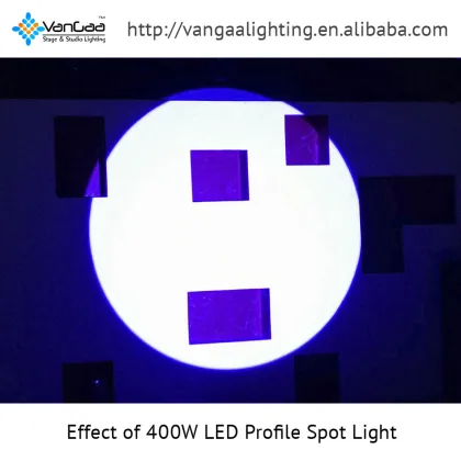 High Efficiency 18PB Fixed Lens ETC Optical Lenses: 400W LED Source for Low Noise Four Ellipsoidal Spotlight