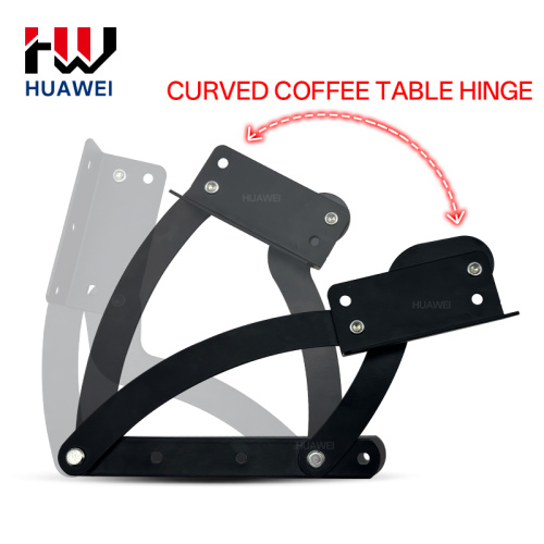 Bisagra plegable para mesa de centro lateral de sofá de arco curvo