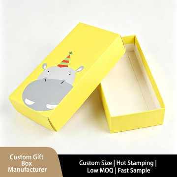 Penetrating Bottom Detachable Lid Carton Box