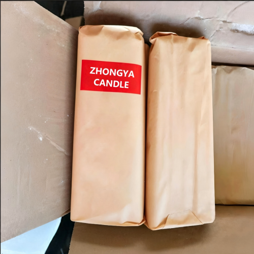 Wholesale White Household Candles in Kraft Paper Pack