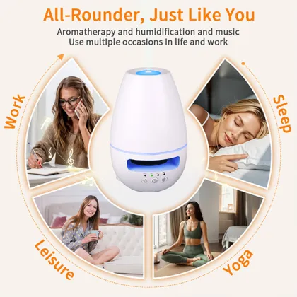 New bluetooth speaker diffuser