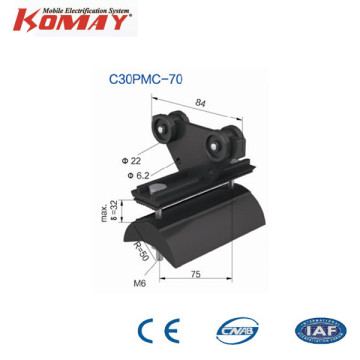 Plastic Middle Trolley for C30 Track