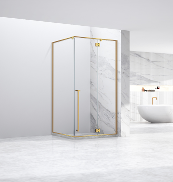 Inward Opening Square Shaped Framed Shower Enclosure SR-JC221