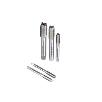 Din352 High-Speed Alloy Steel Tap & Die Set Plug Taper Bottom with Straight Flute Metric Inch Tapping Screw Thread Hand Tap