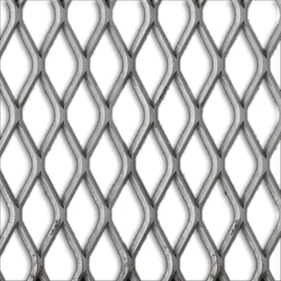 Galvanized Expanded Metal Mesh Diamond Flat sheet