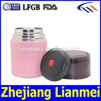 LFGB FDA vacuum insulated lunch box, lunch box food thermo container,vacuum flask lunch box