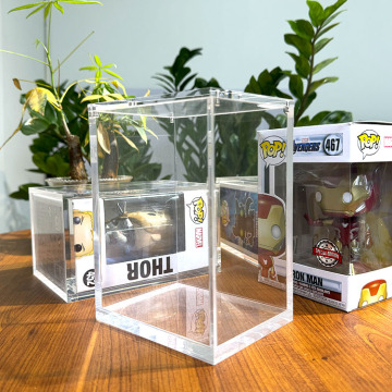 6 Inch Funko Pop UV Acrylic Protector with Magnetic Lid