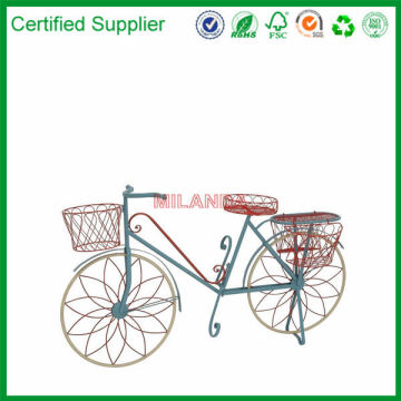 The Ingenious Metal Bicycle Plant Stand (M-10926)
