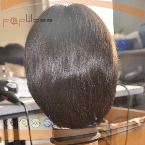 Brown Color Hot Selling Cheap Factory Price Short Jewish Sheitel Wigs