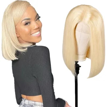 Hot Selling Human Lace Wig Bob,100% Brazilian Custom Black Lace Front Wig,Silky Straight Human Virgin Hair Wig
