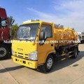 ISUZU 4x2 Alcantarillado fecal camión de recolección