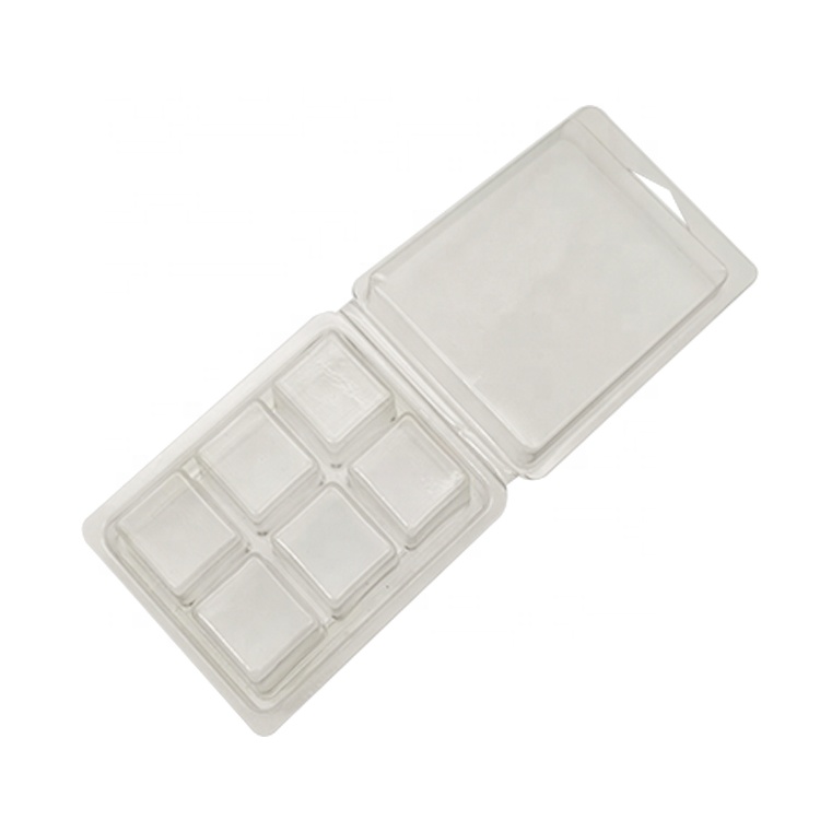 6 Cavity Wax Melt ClamShell Candle Pack Blister