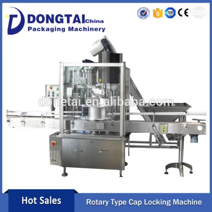 Automatic Pesticide Bottles Metal-cap Capping Machine
