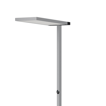Lampada per pavimento in ufficio a LED extra luminoso con sensore a microonde