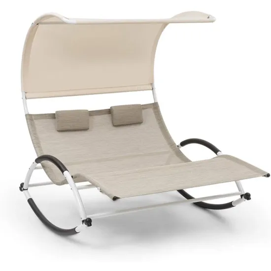 Durable Rocking Lounger: Garden and Outdoor Alu Rocking Chair